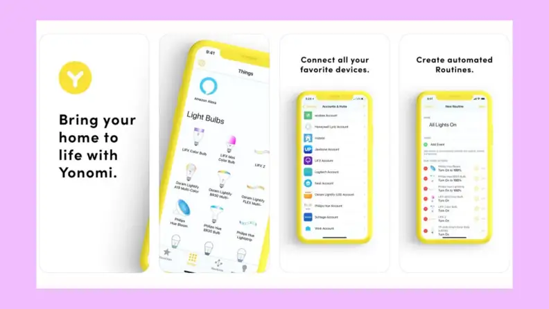 Yonomi Smart Home App