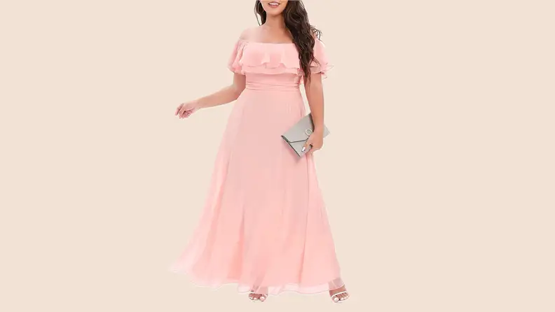 amazon off the shoulder maxi dress Amazon.com: HJKOUYT Women Off Shoulder Maxi Dress, Sexy Long Sleeve Bow Tie  Bodycon Ruched Tie Waist Bodycon Formal Long Dress Red : Clothing, Shoes &  Jewelry