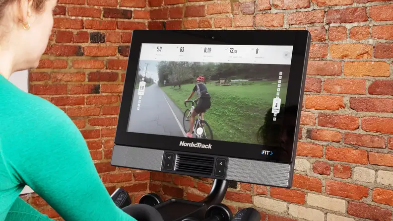 NordicTrack S22i screen