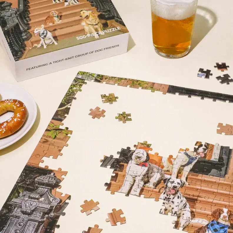 Mesa dog puzzle gif