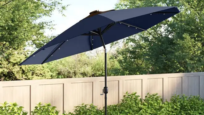 Patio umbrella outdoors
