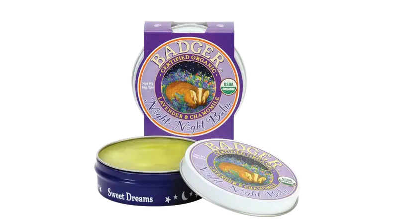 Send them off to dreamland with a soothing massage using this nighttime balm.
