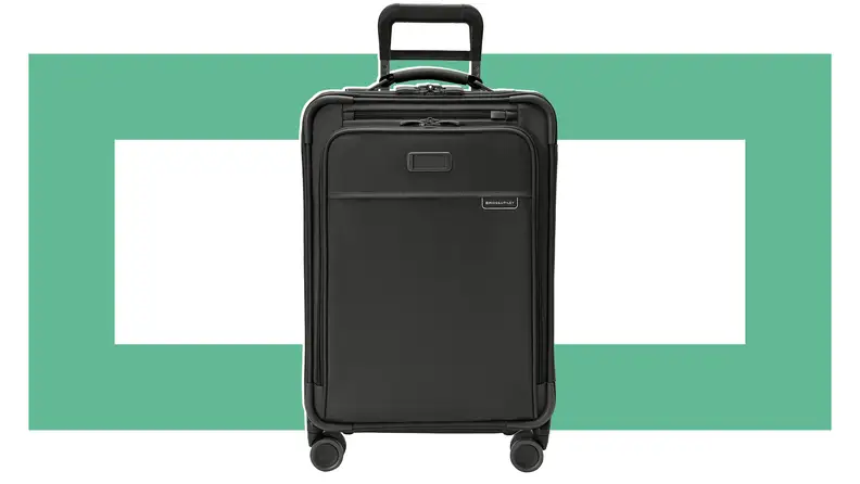 A Riley & Briggs extendable carry-on