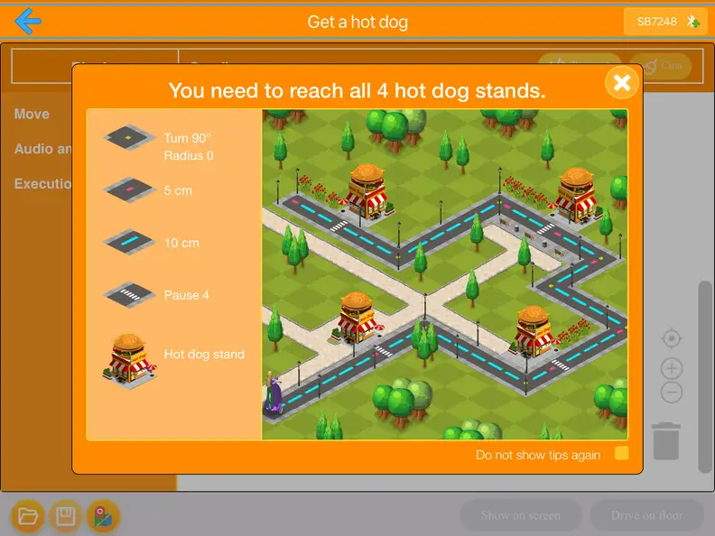 For a real challenge, kids have to use their new coding knowledge to navigate their virtual siggy around complex mazes.