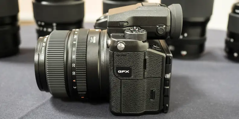 Fujifilm GFX 50S left side doors