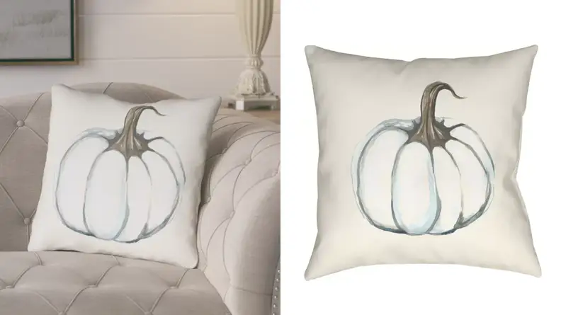 Pumpkin pillow