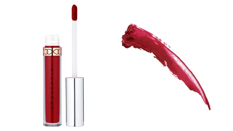 A photo of the Anastasia Beverly Hills Liquid Lipstick in the shade American Doll.