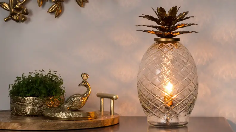 A lamp from Target