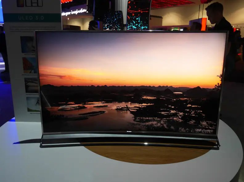 A sunset as seen on the Hisense H10