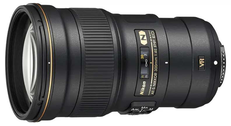 It may look huge, but this AF-S NIKKOR 300mm f/4E PF ED VR is much lighter than its predecessor.