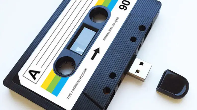USB mixtape cassette