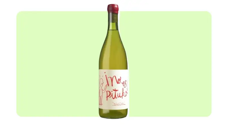 Product shot of wine bottle from Echeverria.