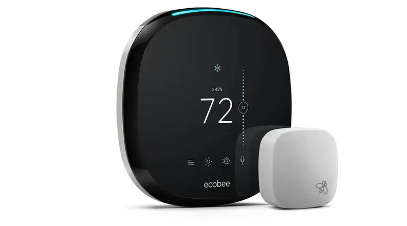 Ecobee4 smart thermostat with sensor