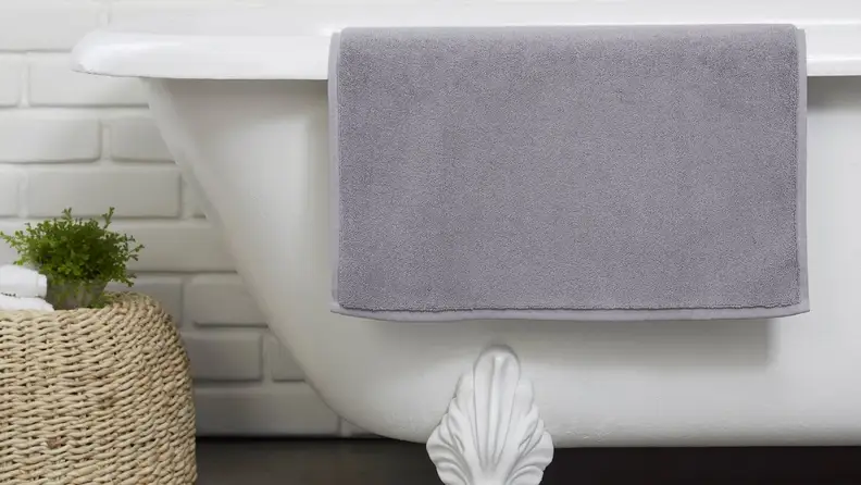 Sink your toes into this plush bath mat after each shower.