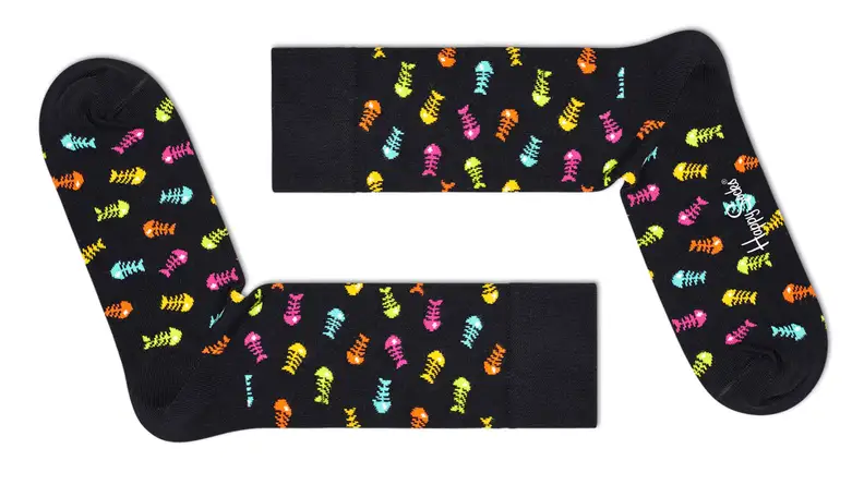 An image of cat-themed socks.