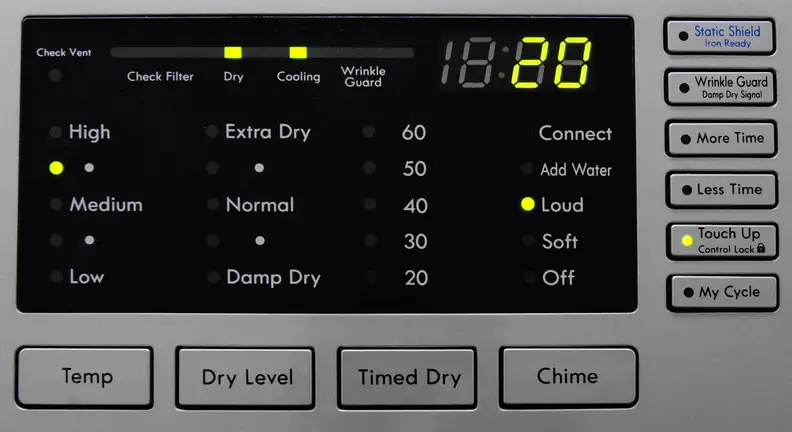 The Kenmore 81383 is as customizable as any other higher-end dishwasher we've seen, but its actual set of extra features is pretty slim.