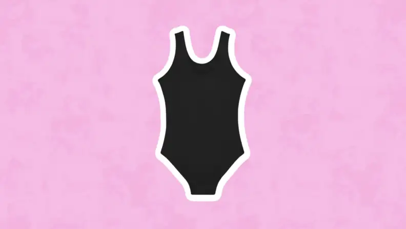 black leotard