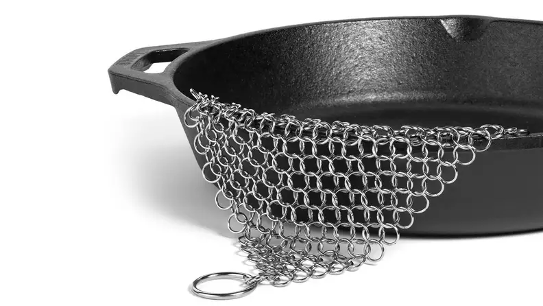 Amagabeli Cast Iron Cleaner Chainmail