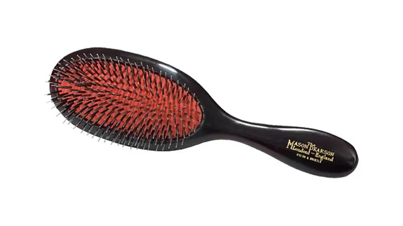 A photo of the Mason Pearson Handy Mixture Nylon & Boar Bristle Hair Brush.