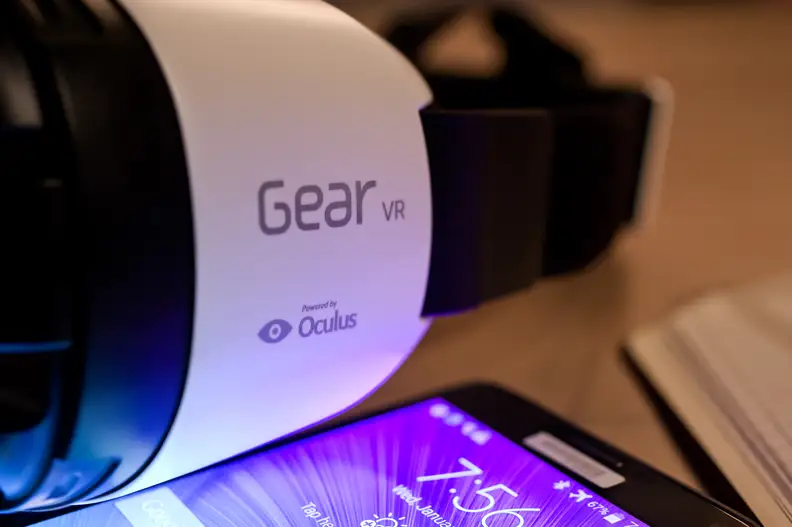 The Gear VR is powered by the same technology found in the Oculus VR headset.