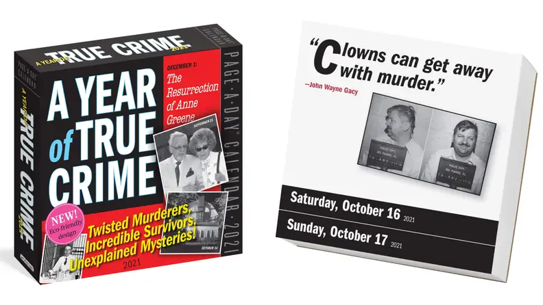 True Crime Calendar
