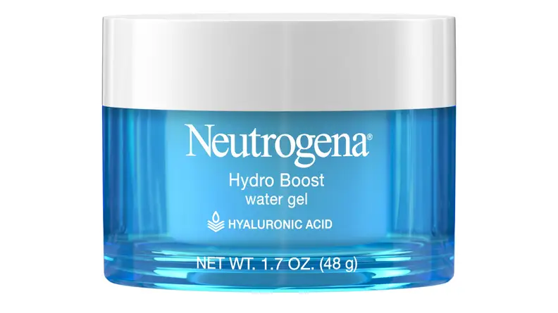 An image of a blue pot of Neutrogena moisturizer.
