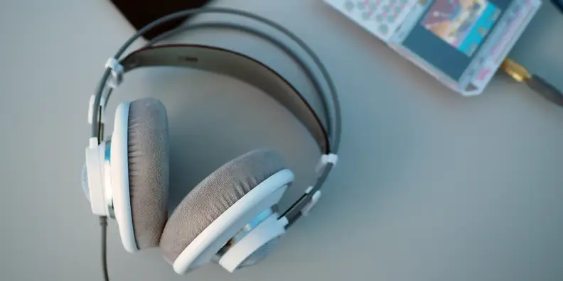 The AKG K701s feature a standard over-ear design, with an open back for an increased sound stage.