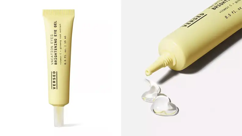 The Versed Vacation Eyes Brightening Eye Gel.