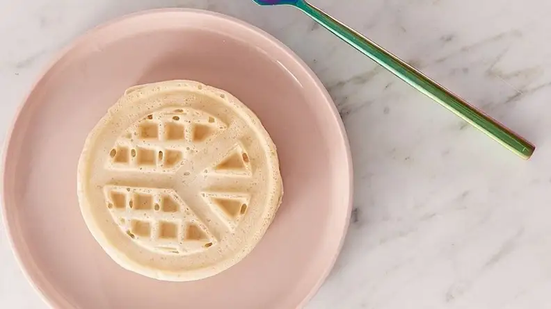 Peace sign waffles