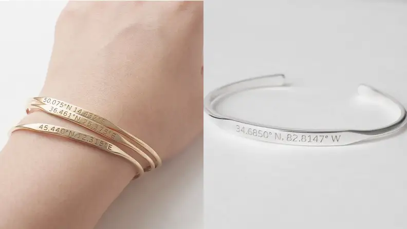 For the sentimental mom: Grace Personalized bracelet