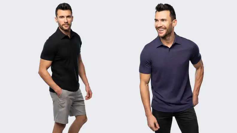 unbound merino polo shirts