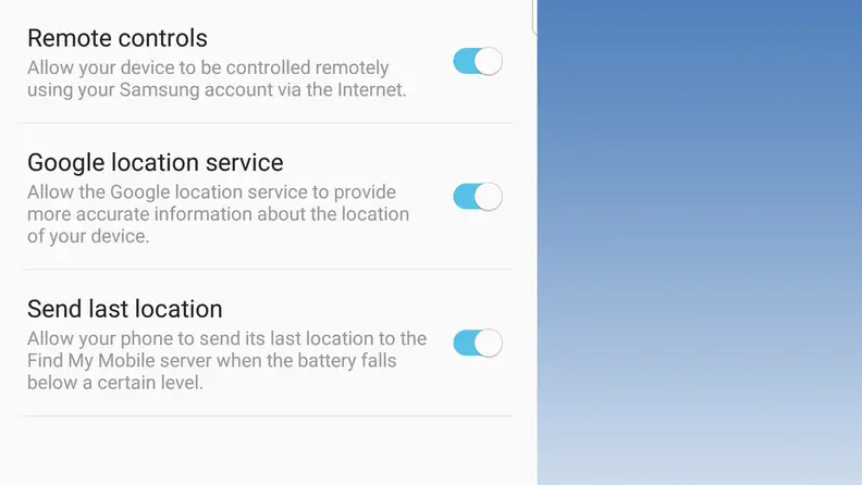 Android's Lost Phone Settings