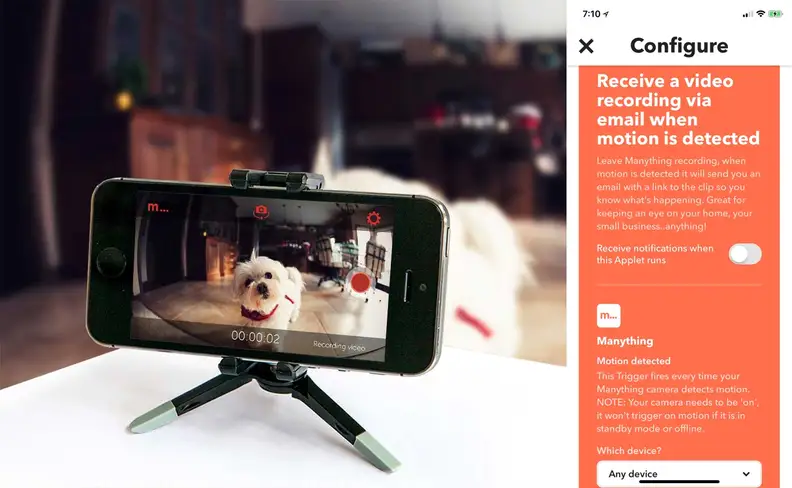 Manything IFTTT Applet