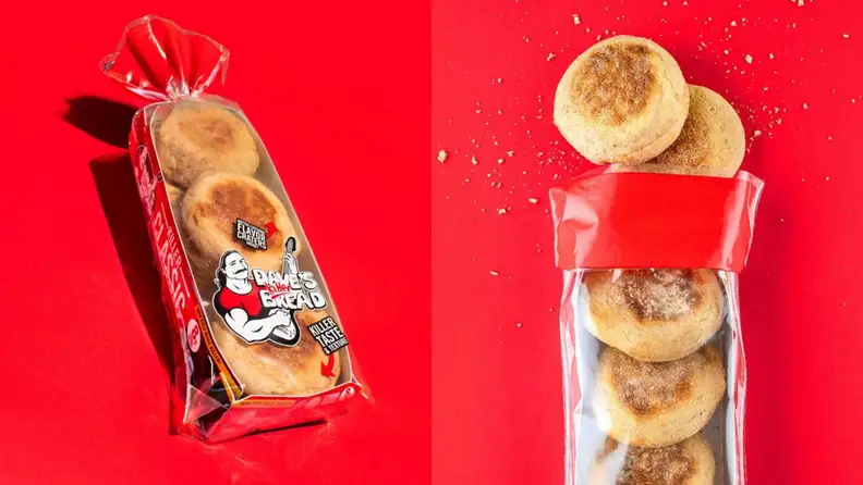 These English muffins are a great source of protein thanks to quinoa, spelt, rye, millet and barley.