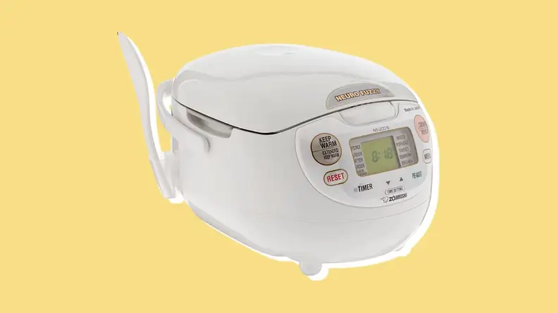 Product shot of the Zojirushi NS-ZCC10 rice cooker.