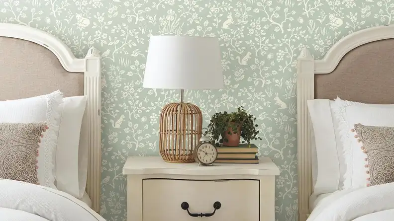 If you love Joanna Gaines, you've got to check out her line of wallpaper.