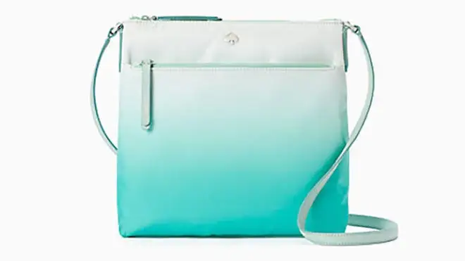 greenish blue crossbody bag by Kate Spade