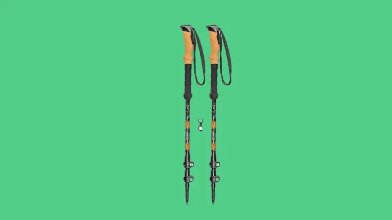 Cascade Mountain Tech Lightweight Aircraft-Grade Aluminum Trekking Poles