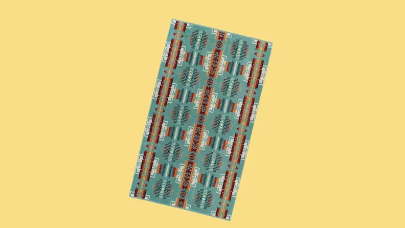 multicolored towel