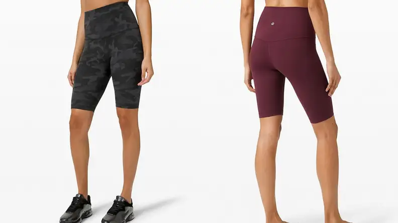 lululemon align bike short
