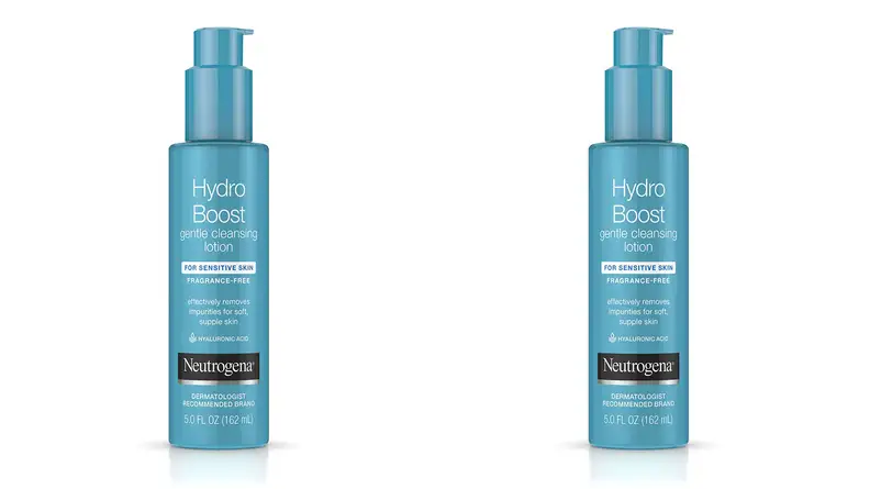 The Neutrogena Hydro Boost Gentle Cleansing Lotion.