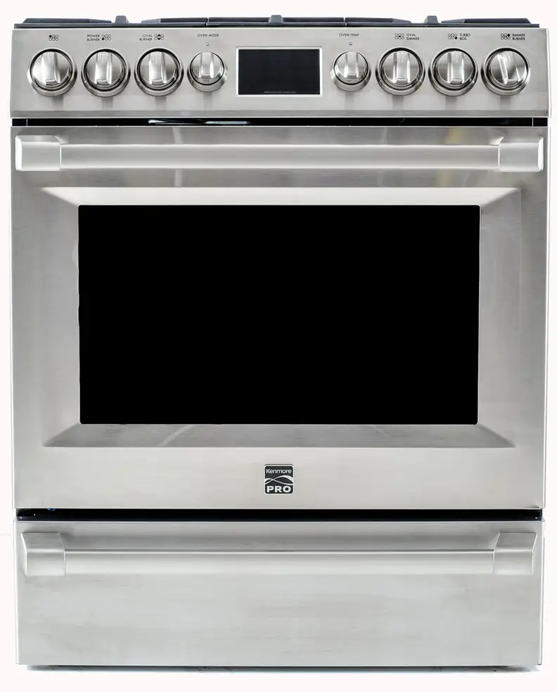 The Kenmore Pro 72583 gas range.