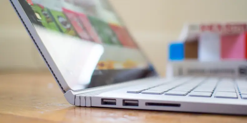 Microsoft Surface Book Hinge Angle