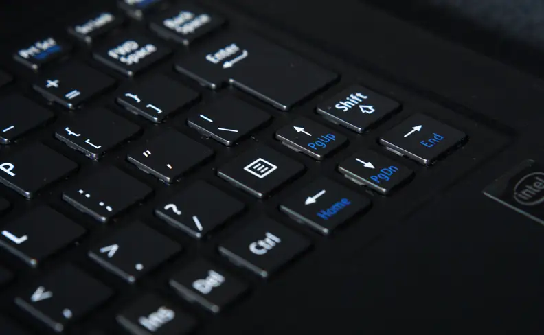 The keyboard layout is a little different and it'll probably take a bit to get used to.