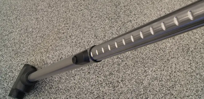 Some vacuums have an extension wand built right into the handle.