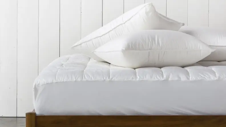 These down-alternative pillows are hypoallergenic.