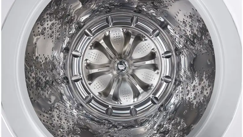 The WT7800CW's massive drum can conquer even the tallest laundry mountain.