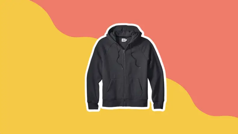 black hoodie