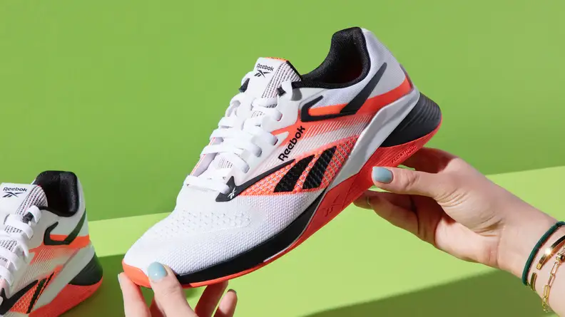 Side view of a Reebok Nano X4.