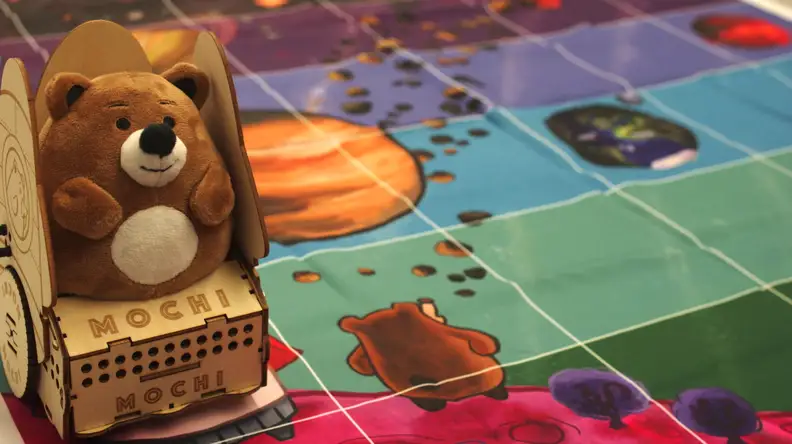 Younger children will look forward to exploring new lands and coding concepts with Mochi.